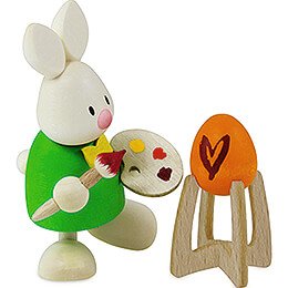 Bunny Max as Painter - 9 cm / 3.5 inch