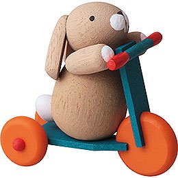 Bunny on Scooter - 3,5 cm / 2inch / 1.4 inch