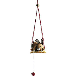 Bunny on Swing - 2,7 cm / 1.1 inch