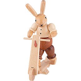Bunny with Scooter  -  11cm / 4 inch