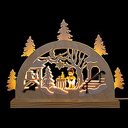 Candle Arch  -  Advent Market  -  23x15cm / 9.1x5.9 inch