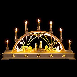 Candle Arch  -  Angels  -  with Base  -  63x35cm / 24.8x13.8 inch
