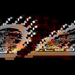 Candle Arch - Annaberg, Colored - 65x40 cm / 25.6x15.7 inch