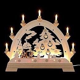 Candle Arch  -  Christmas Tree  -  40x43cm / 16x16 inch