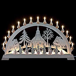 Candle Arch - Church of Seiffen - 84x49 cm/33x19 inch