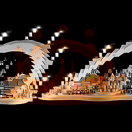 Candle Arch - Dresden Church of Our Lady - 69x40 cm / 27.2x15.7 inch