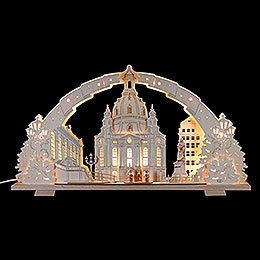 Candle Arch  -  Dresden Church of Our Lady  -  72x41x7cm / 28x16x2.8 inch