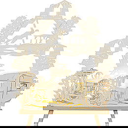 Candle Arch  -  "Eastalgia Camping"  -  36x42,5cm / 14.2x16.7 inch