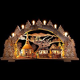 Candle Arch  -  Fair in Seiffen  -  72x43cm / 28.3x16.9 inch