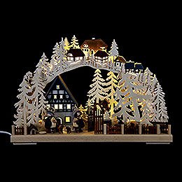 Candle Arch - Half Timber House Dreams - 43x30 cm / 17x11.8 inch