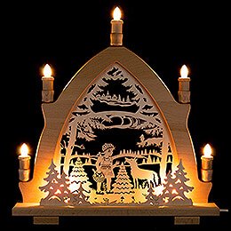Candle Arch - Little Red Riding Hood - 42x43 cm / 16.5x16.9 inch