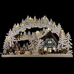 Candle Arch  -  Little Village  -  72x43cm / 28.3x17 inch