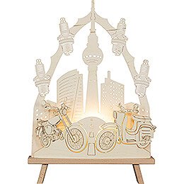 Candle Arch  -  Moped  -  37,5x44cm / 14.8x17.3 inch