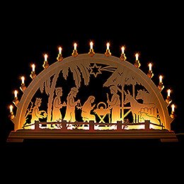 Candle Arch - Nativity  - 100x54 cm / 39.4x21.3 inch