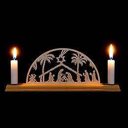 Candle Arch - Nativity - 29x8 cm / 11.4x3.1 inch