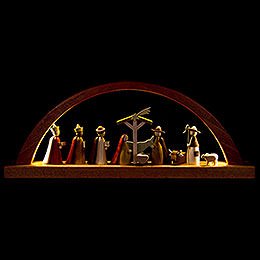 Candle Arch  -  Nativity  -  40x16cm / 15.7x6.3 inch