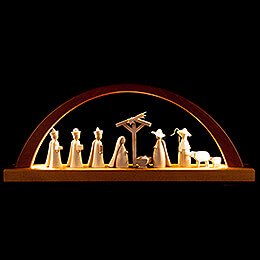 Candle Arch - Nativity  - 40x16 cm / 15.7x6.3 inch