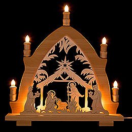 Candle Arch  -  Nativity  -  41x42cm / 16.1x16.5 inch
