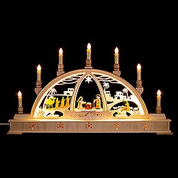 Candle Arch - Nativity - 63x35 cm / 24.87x13.8 inch