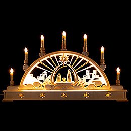 Candle Arch - Nativity - 63x35 cm / 24.8x13.8 inch