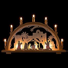 Candle Arch  -  Nativity  -  66x41cm / 26x16.1 inch