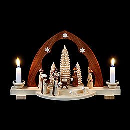 Candle Arch  -  Nativity Scene  -  30cm / 12 inch