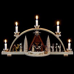 Candle Arch - Nativity Scene - 47 cm / 19 inch