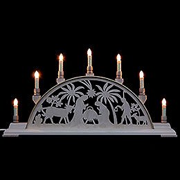 Candle Arch  -  Nativity Scene  -  63x32cm / 25x13 inch