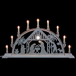 Candle Arch - Nativity Scene - 78x42 cm / 31x17 inch