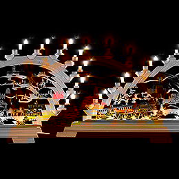 Candle Arch - Oberwiesenthal, Colored - 65x40 cm / 25.6x15.7 inch