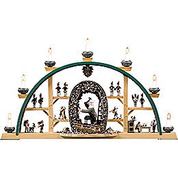Candle Arch - Scenes From the German Erzgebirge - 73x41 cm / 28x16 inch