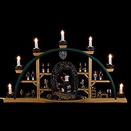 Candle Arch  -  Scenes From the German Erzgebirge  -  73x41cm / 28x16 inch