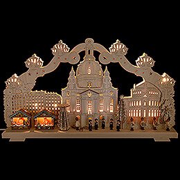 Candle Arch  -  Striezel Market of Dresden  -  70x40cm / 27.5x15.7 inch