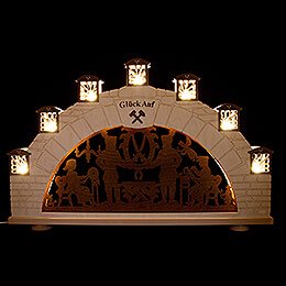 Candle Arch - XL - Ore Mountains - 112x71 cm / 44.1x28 inch