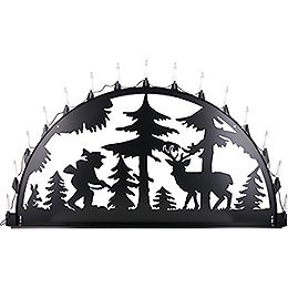 Candle Arch for Outside - Hunter - 150x75 cm / 60x30 inch
