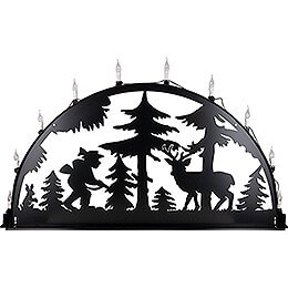 Candle Arch for Outside - Hunter - 250x125 cm / 100x50 inch