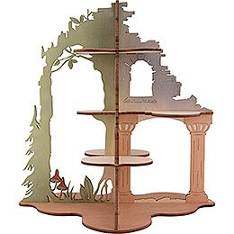 Castle Ruin for Mini Owls - 32 cm / 12.6 inch