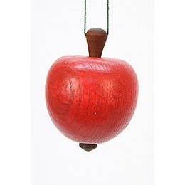 Christbaumschmuck Apfel - 4,0 / 5,3 cm
