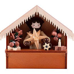 Christmas Market Stall Stars with Thiel Figurine - 8 cm / 3.1 inch