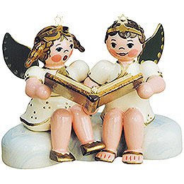 Christmas Stories Pair of Angels - 6,5 cm / 2,5 inch