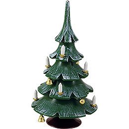 Christmas Tree with Bells, Colored - 12 cm / 4.7 inch