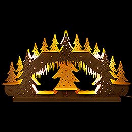 Collector Candle Arch - without Figurines - 62x34 cm / 24.4x13.4 inch