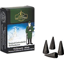 Crottendorfer Incense Cones Christmas Frankincense - Miniature