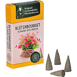 Crottendorfer Rucherkerzen - Flowers and Fruits - Bltenbouquet