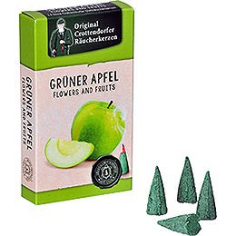 Crottendorfer Rucherkerzen - Flowers and Fruits - Grner Apfel