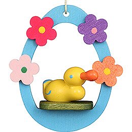 Easter Ornament - Duckling in Egg - 5,5 cm / 2.2 inch