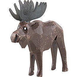 Elk - male - 5,8 cm / 2.3 inch