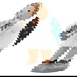 Engel mit Schalmei - 5 cm