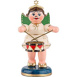 Engel mit Trommel - 6,5 cm