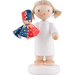 Flax Haired Angel with Punch - 5 cm / 2 inch